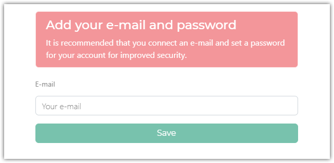 Füge dem Weportal für das Spiel „Taonga die Inselfarm“ deine E-Mail hinzu